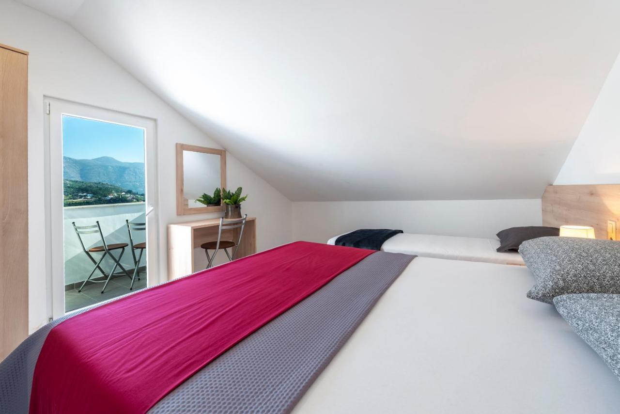 Villa Adriatic Rooms Mlini Luaran gambar